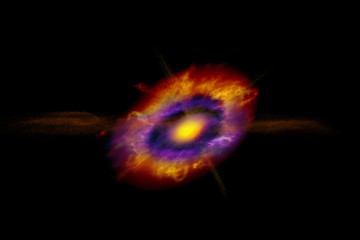 Textured Smoke,Abstract black,isolated on black background