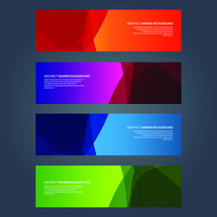 Vector Abstract design banner web template