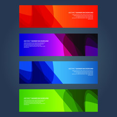 Vector Abstract design banner web template