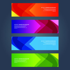 Vector Abstract design banner web template