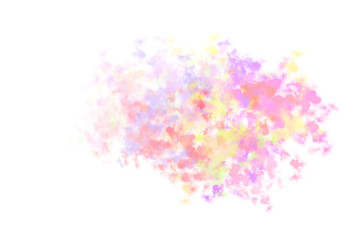 Fototapeta premium Abstract colorful pastel with gradient multicolor toned background, ideas graphic design for web or banner