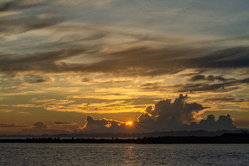 Naklejka premium 夕焼け