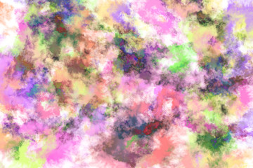Obraz na płótnie Canvas Abstract colorful pastel with gradient multicolor toned background, ideas graphic design for web or banner