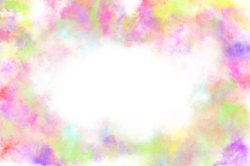 Abstract colorful pastel with gradient multicolor toned background, ideas graphic design for web or banner