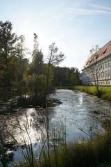 Obraz premium Parkanlage der Pfarre Viktring in Kärnten