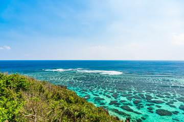 Obraz premium 宮古島の海 Beautiful beach in Miyakojima Island, Okinawa.