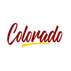 colorado springs logotype design lettering and great color