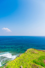 宮古島の海　Beautiful beach in Miyakojima Island, Okinawa.