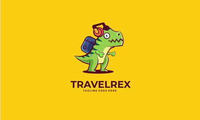 Logo design of dinosaurs