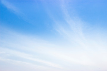 blue sky with clouds