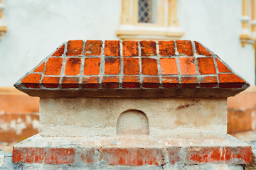 small brick house toy house