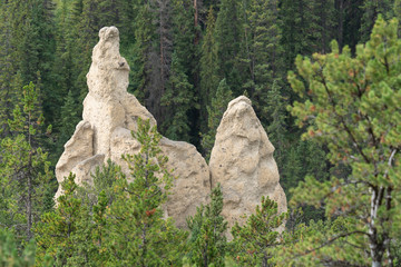 Hoodoos, Banff National Park, Alberta, Canada