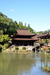 Naklejka premium 虎渓山永保寺