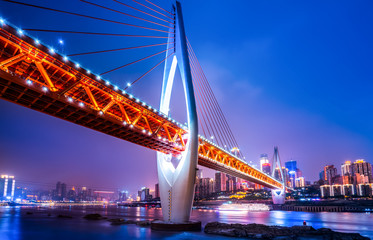 Chongqing modern architecture landscape skyline