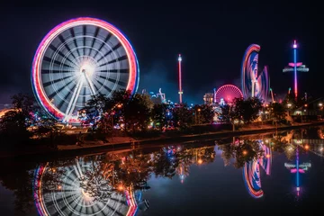 Ferris Wheel at Volksfest, Cannstatter Wasen, Stuttgart Germany © Timo Günthner