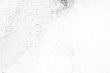 White Broken Concrete Wall Texture Background.