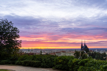Obraz premium Brno Cathedral in the morning
