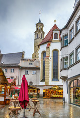 Fototapeta premium Square in Augsburg, Germany