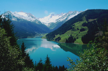 Fototapeta na wymiar Lake Durlassboden, Austria