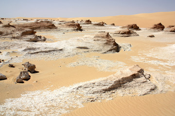 Beautiful Sand Dunes in the Sahara Desert near Siwa Oasis, Egypt