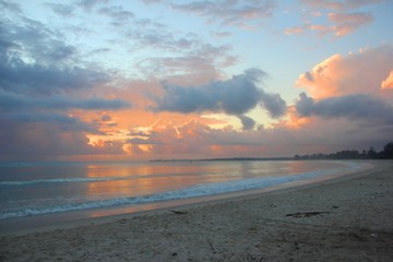 Morgen am Indischen Ozean