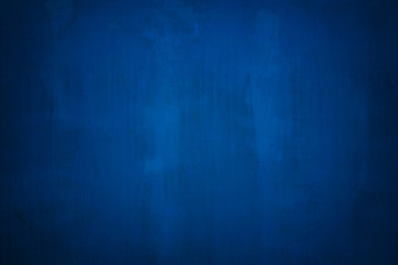 Blue Grunge Concrete Wall Texture Background.