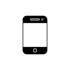 smartphone icon vector flat design