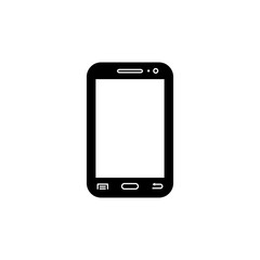 smartphone icon vector flat design