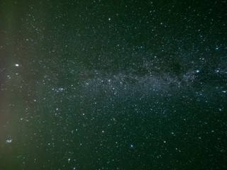 星 山 天の川 テント