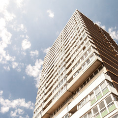 High rise flats, London, UK