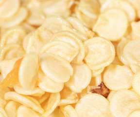 Paprika seeds as a background