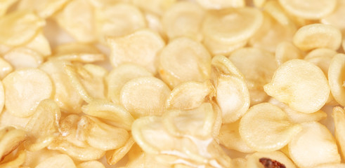 Paprika seeds as a background