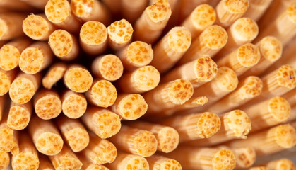 Wooden toothpick sticks as a background