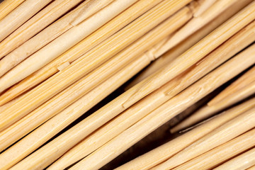 Wooden toothpick sticks as a background