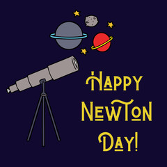Happy Newton Day!