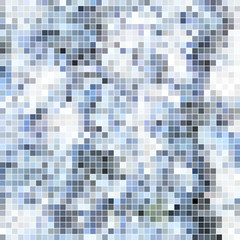 abstract vector square pixel mosaic background