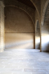 interior of an old church