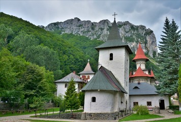 Fototapeta na wymiar Ramet monastery - Romania