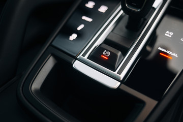 Modern luxury car electronic handbrake