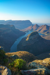 three rondavels and blyde river canyon at sunset, south africa 24