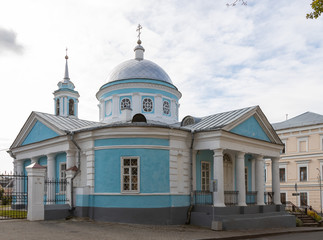 Fototapeta na wymiar Church of the Assumption of the Blessed Virgin (19th century )in Pskov,
