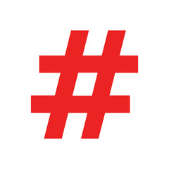 Hashtag und Hintergrund