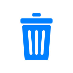 Abfalleimer und Hintergrund