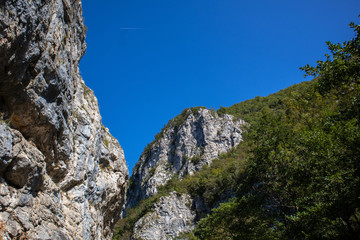 Beautiful mountains and hills near the Drvar in Bosnia and Herzegovina