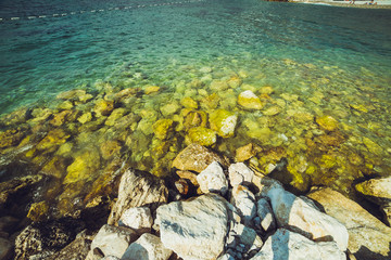 The largest island in Montenegro. Hawaii. Vacation. Beach