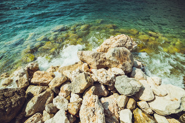 The largest island in Montenegro. Hawaii. Vacation. Beach
