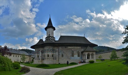 Fototapeta na wymiar Sucevita Monastery - Romania