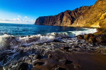 Playa de los Gigantes de Tenerife