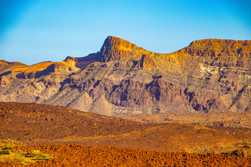 Paisajes del entorno del Teide en Tenerife