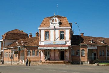 gare, chemin de fer, train, Antsirabe, Madagascar